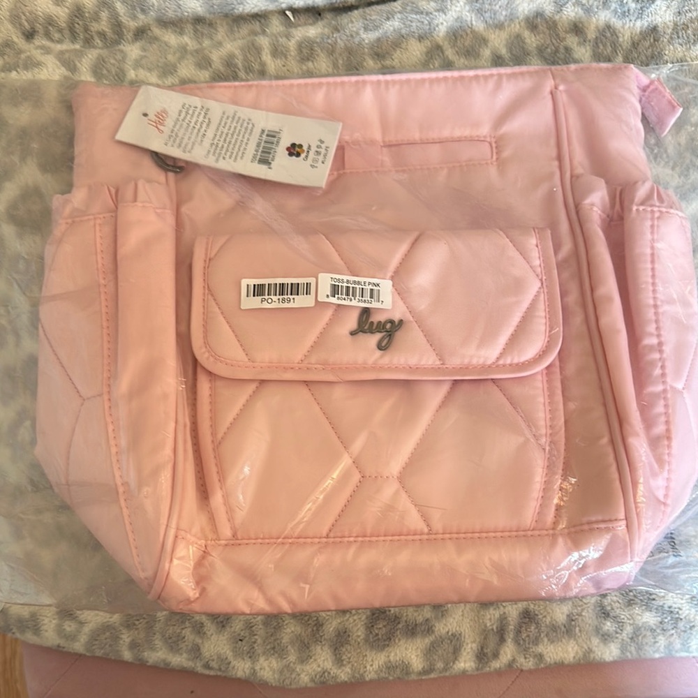 Lug Pink Quilted Women's Bag